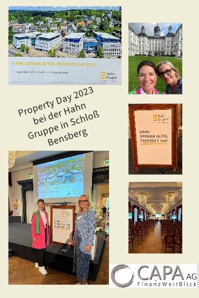 Property Day 2023 bei der Hahn Gruppe in Schloß Bensberg