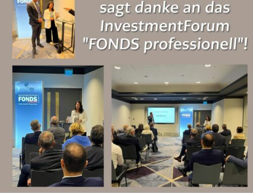 CAPA FinanzWeitBlick sagt danke an das InvestmentForum „FONDS professionell“!