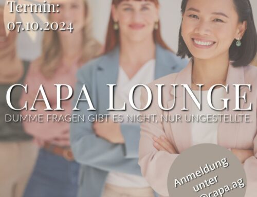 CAPA Lounge – ein FrauenFinanzAbend in kleiner Runde