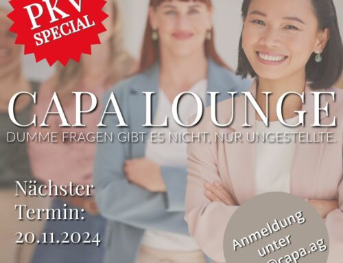 CAPA Lounge – ein FrauenFinanzAbend in kleiner Runde