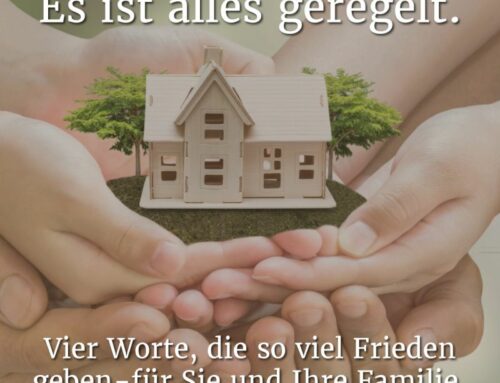 „Es ist alles geregelt.“