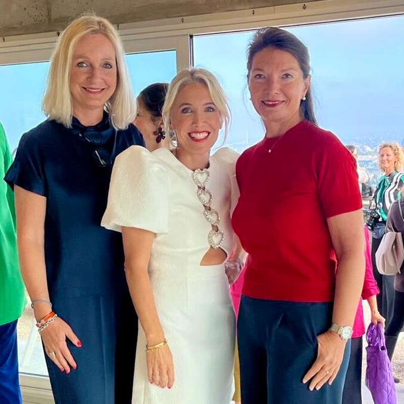 Coleen Trebschick, Dr. Tina Wollweber und Angelika Henker bei „Choose You“ in Köln